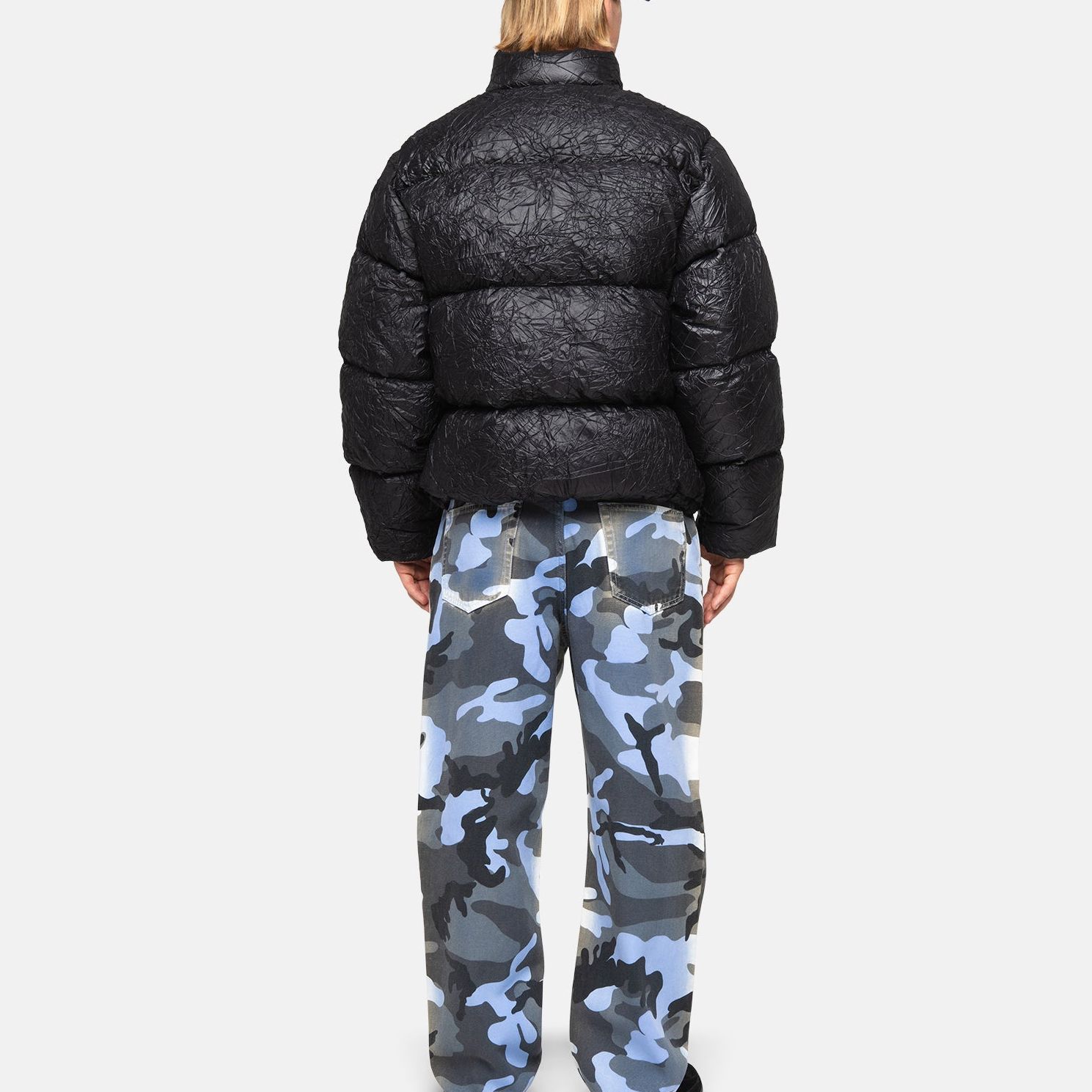 Stüssy Stussy FW23 Crinkle Design Waterproof Retro Down Jacket Unisex. 115729 圖 10