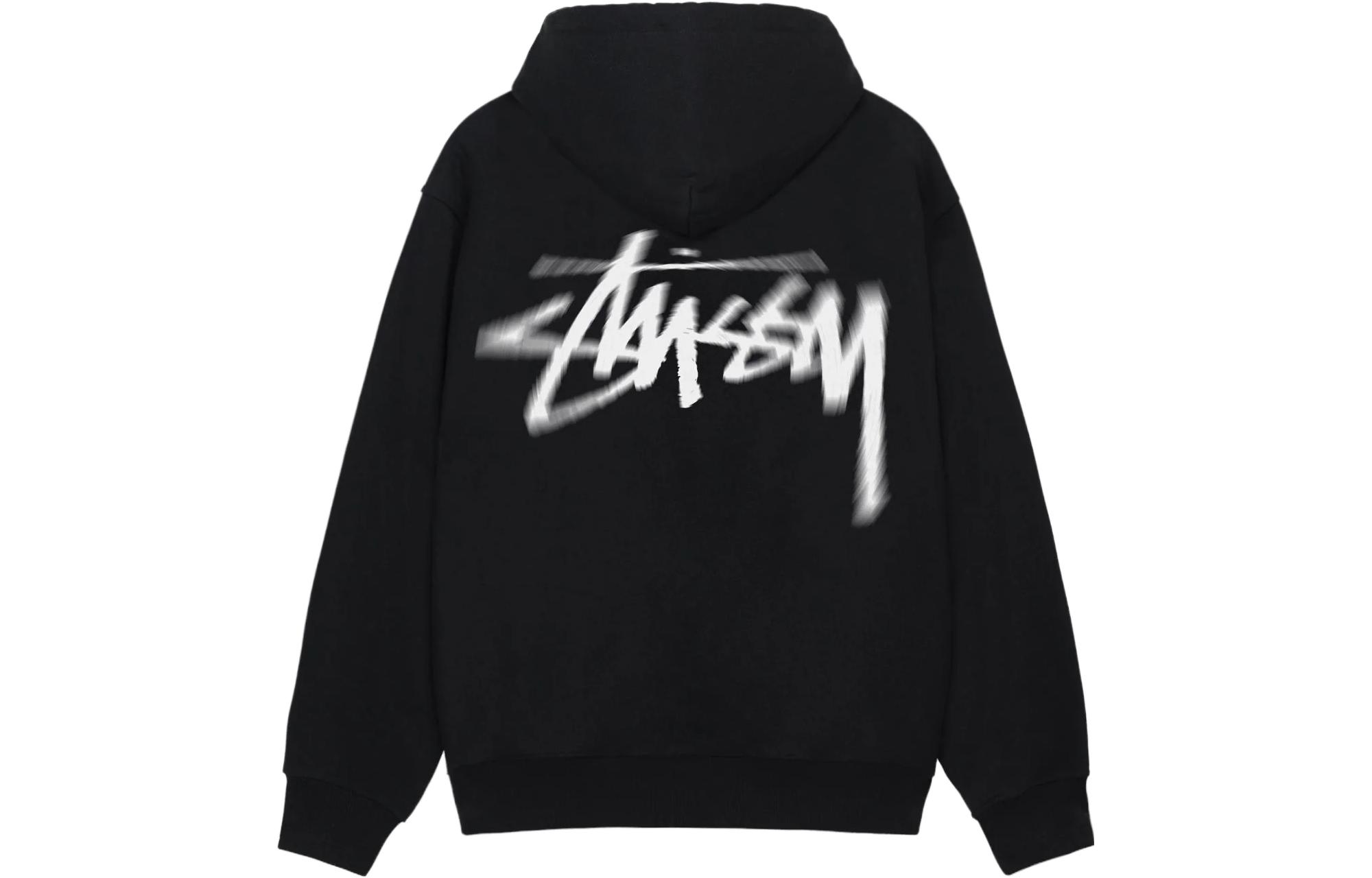 Lookbook Hoodie Stussy FW23 Dizzy Logo Vintage Unisex Pullover Grafis. 1924932