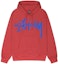 Details for Hoodie Stussy FW23 Dizzy Logo Vintage Unisex Pullover Grafis. 1924932
