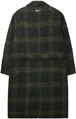 스투시 FW23 더블 브레스티드 코트 스몰 로고 패치 유니섹스 레트로 스타일. 115732 Lookbook 스투시 FW23 더블 브레스티드 코트 스몰 로고 패치 유니섹스 레트로 스타일. 115732