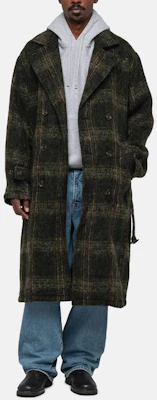 스투시 FW23 더블 브레스티드 코트 스몰 로고 패치 유니섹스 레트로 스타일. 115732 Shop 스투시 FW23 더블 브레스티드 코트 스몰 로고 패치 유니섹스 레트로 스타일. 115732