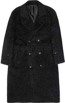 스투시 FW23 더블 브레스티드 코트 스몰 로고 패치 유니섹스 레트로 스타일. 115732 Sizing 스투시 FW23 더블 브레스티드 코트 스몰 로고 패치 유니섹스 레트로 스타일. 115732