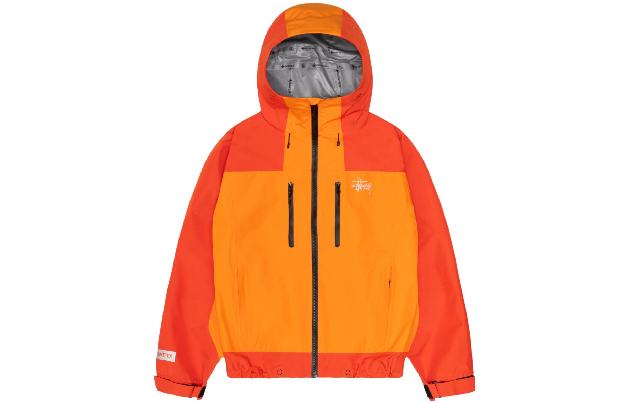Stüssy Stussy FW23 GORE-TEX Recycled Guide Shell Retro Jacket Unisex Hooded Outerwear. 315299