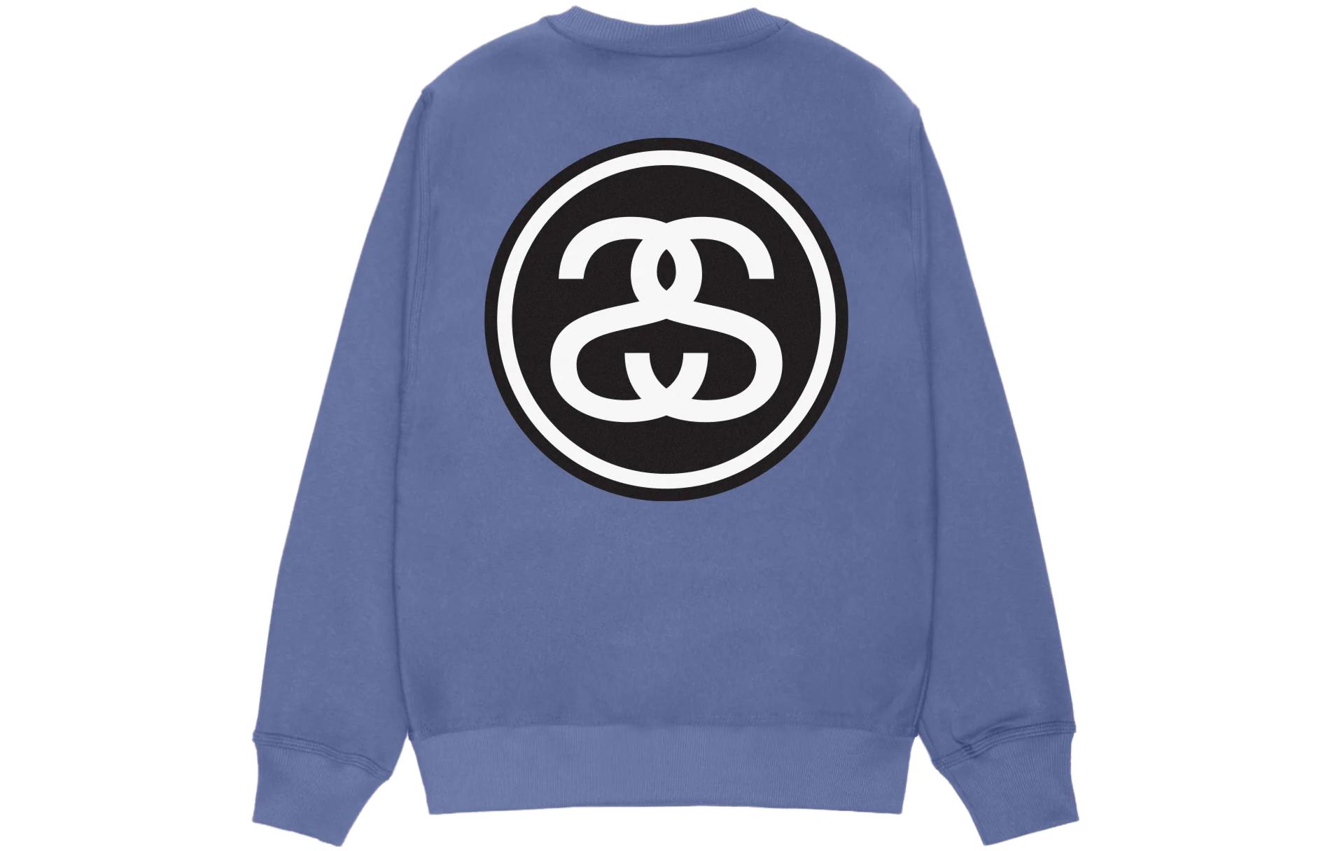 Stüssy Stussy FW23 Holiday SS-Link Crewneck Retro Sweatshirt Unisex 1914970 圖 4