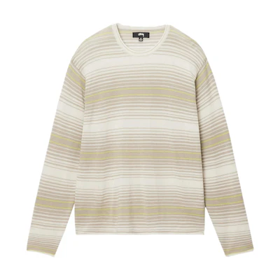 Stüssy Stussy FW23 Horizontal Stripe Sweater Unisex Retro Style Holiday Collection. 117203