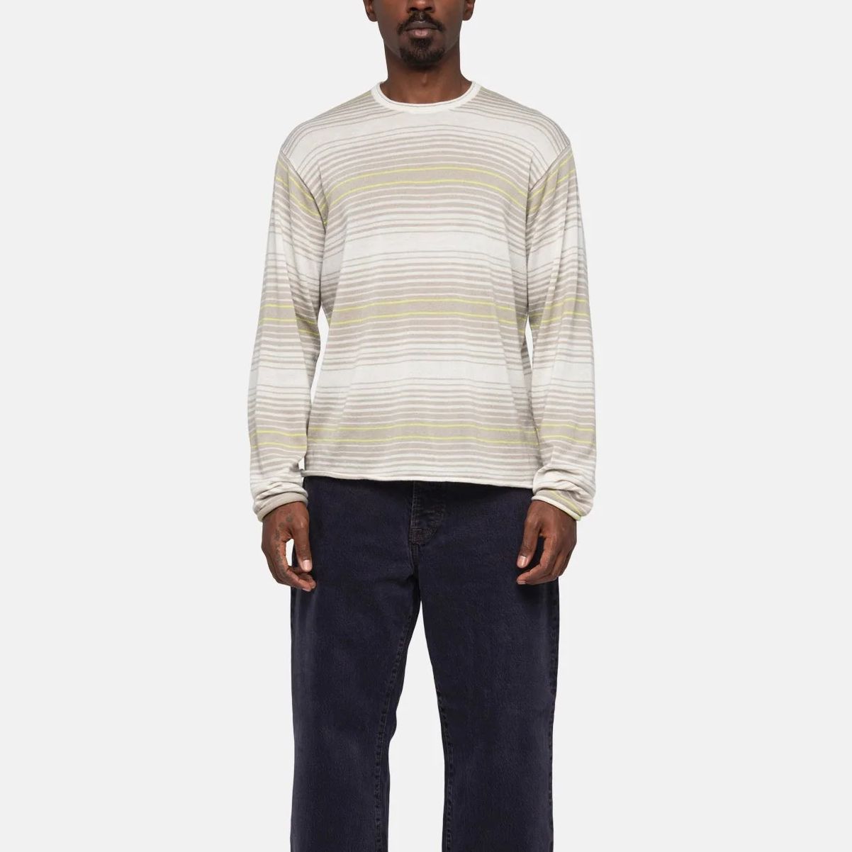 Stüssy Stussy FW23 Horizontal Stripe Sweater Unisex Retro Style Holiday Collection. 117203 圖 4