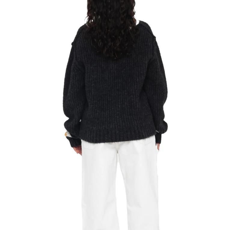 Stüssy Stussy FW23 Mohair V-Neck Tennis Sweater Retro Unisex Knitwear. 117142 圖 5