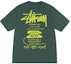 Details for Stüssy 2023秋冬复古电话染色男女同款印花T恤 1904942H