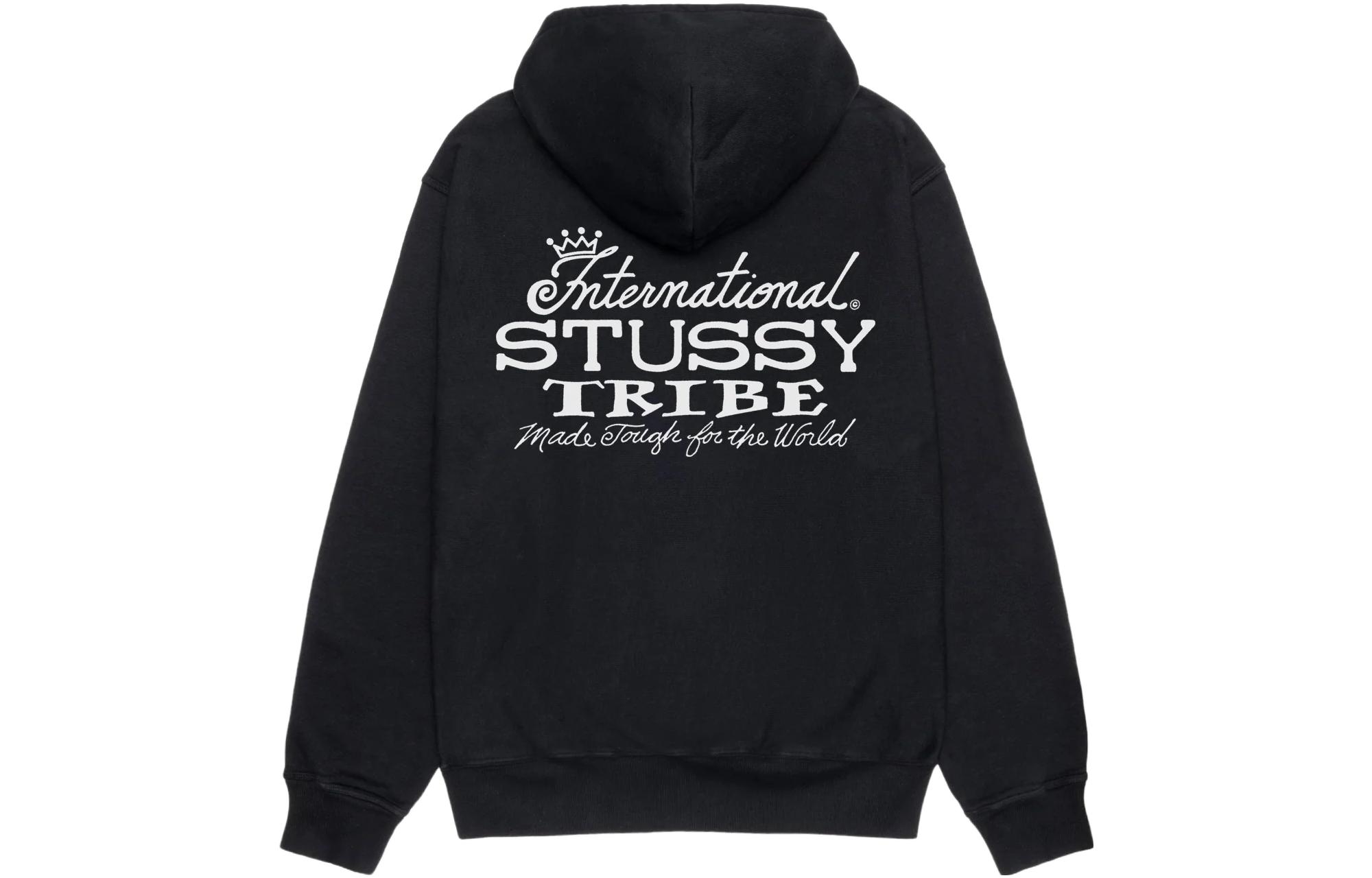 Stüssy Stussy FW23 Pigment Dyed Hoodie Retro Oversized Unisex Letter Print. 1925020