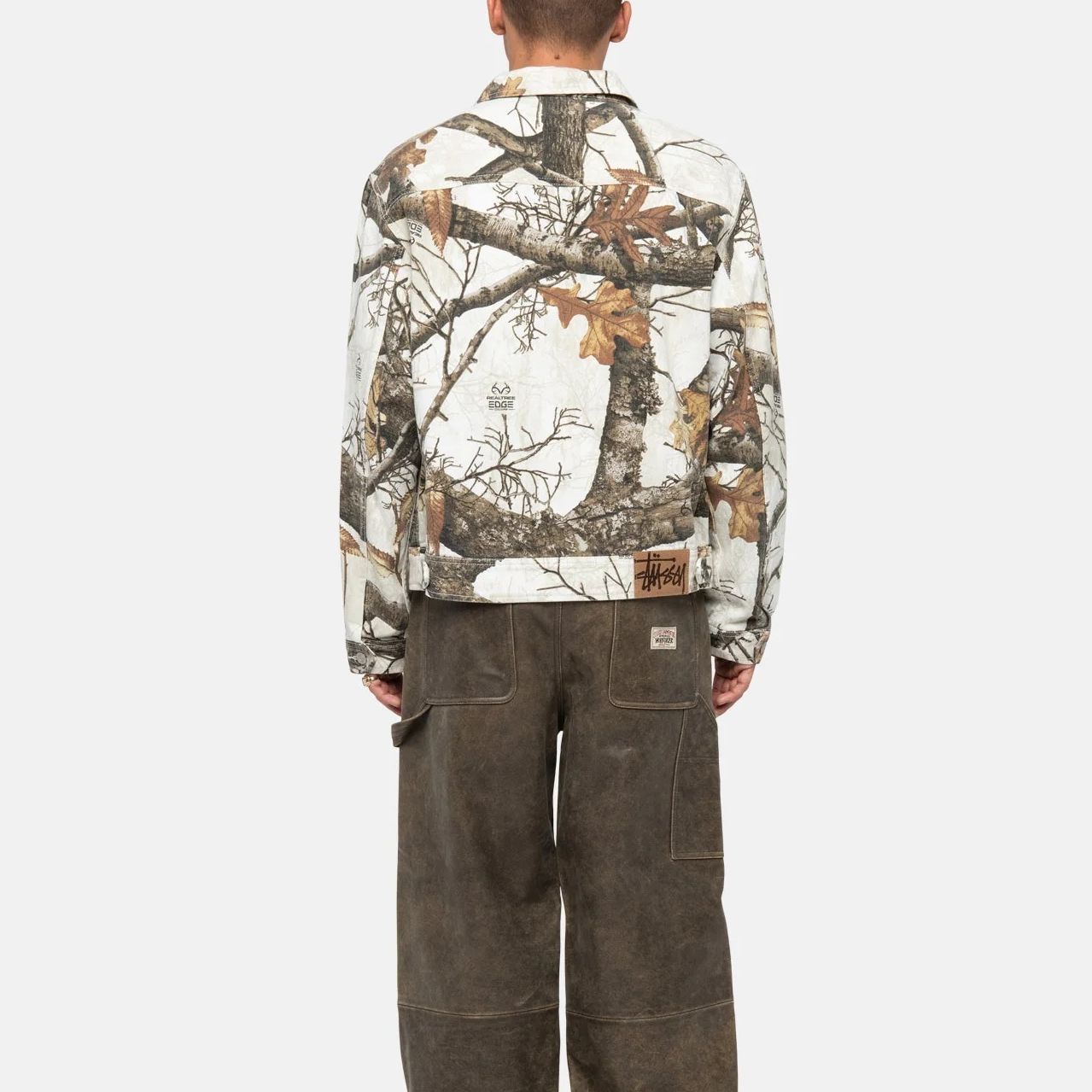 Stüssy Stussy FW23 Realtree Camo Zip Work Jacket Unisex Retro Casual Outerwear. 115683p 圖 5