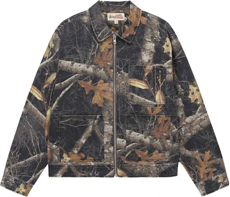 ステューシー FW23 リアルツリーカモ ジップ ワークジャケット ユニセックス カジュアル. 115683p Sizing ステューシー FW23 リアルツリーカモ ジップ ワークジャケット ユニセックス カジュアル. 115683p