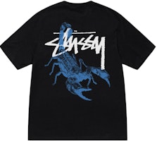Stüssy Stussy FW23 Scorpion Graphic Retro Unisex T-Shirt. 1905016 Stüssy Stussy FW23 Scorpion Graphic Retro Unisex T-Shirt. 1905016