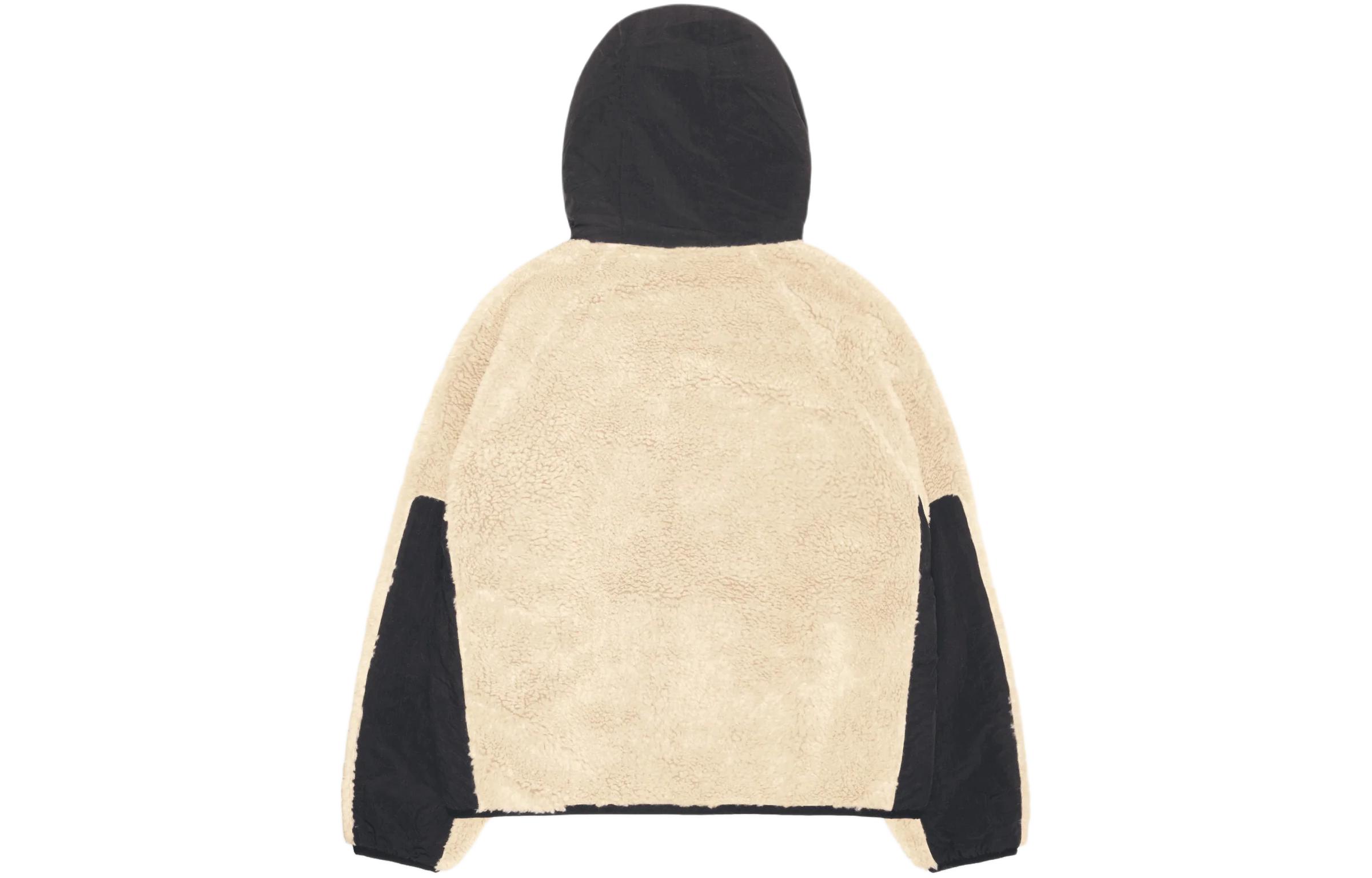 Stüssy Stussy FW23 Sherpa Paneled Hooded Jacket Vintage Unisex Zip-Up Outerwear. 118530 圖 25