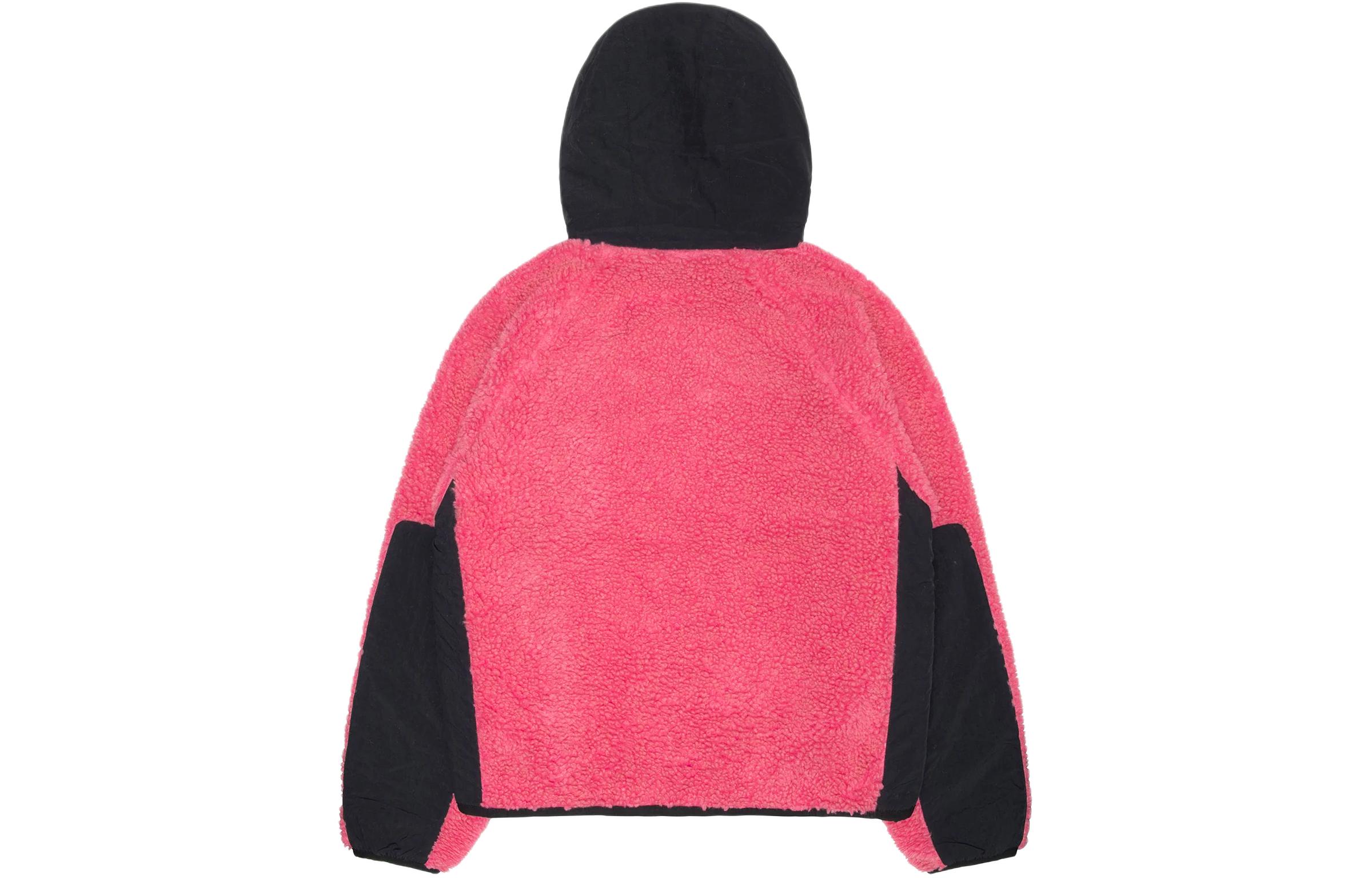 Stüssy Stussy FW23 Sherpa Paneled Hooded Jacket Vintage Unisex Zip-Up Outerwear. 118530 圖 31