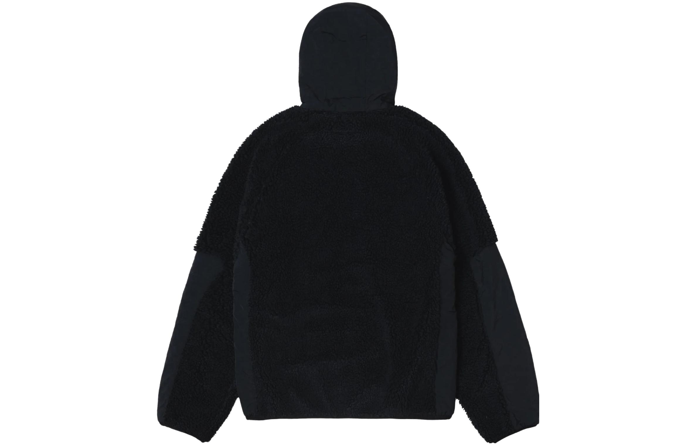 Stüssy Stussy FW23 Sherpa Paneled Hooded Jacket Vintage Unisex Zip-Up Outerwear. 118530 圖 10