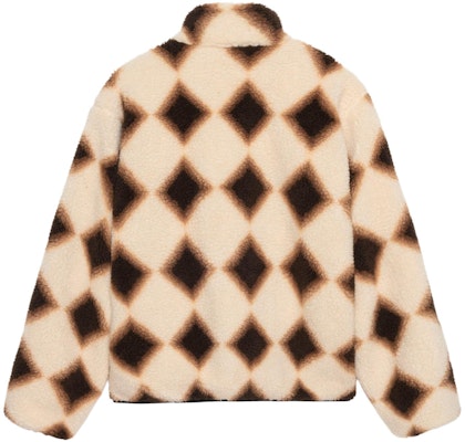 Stüssy Stussy FW23 Sherpa Reversible Jacket Plaid Nylon Vintage Retro Unisex Jacket. 118546 8