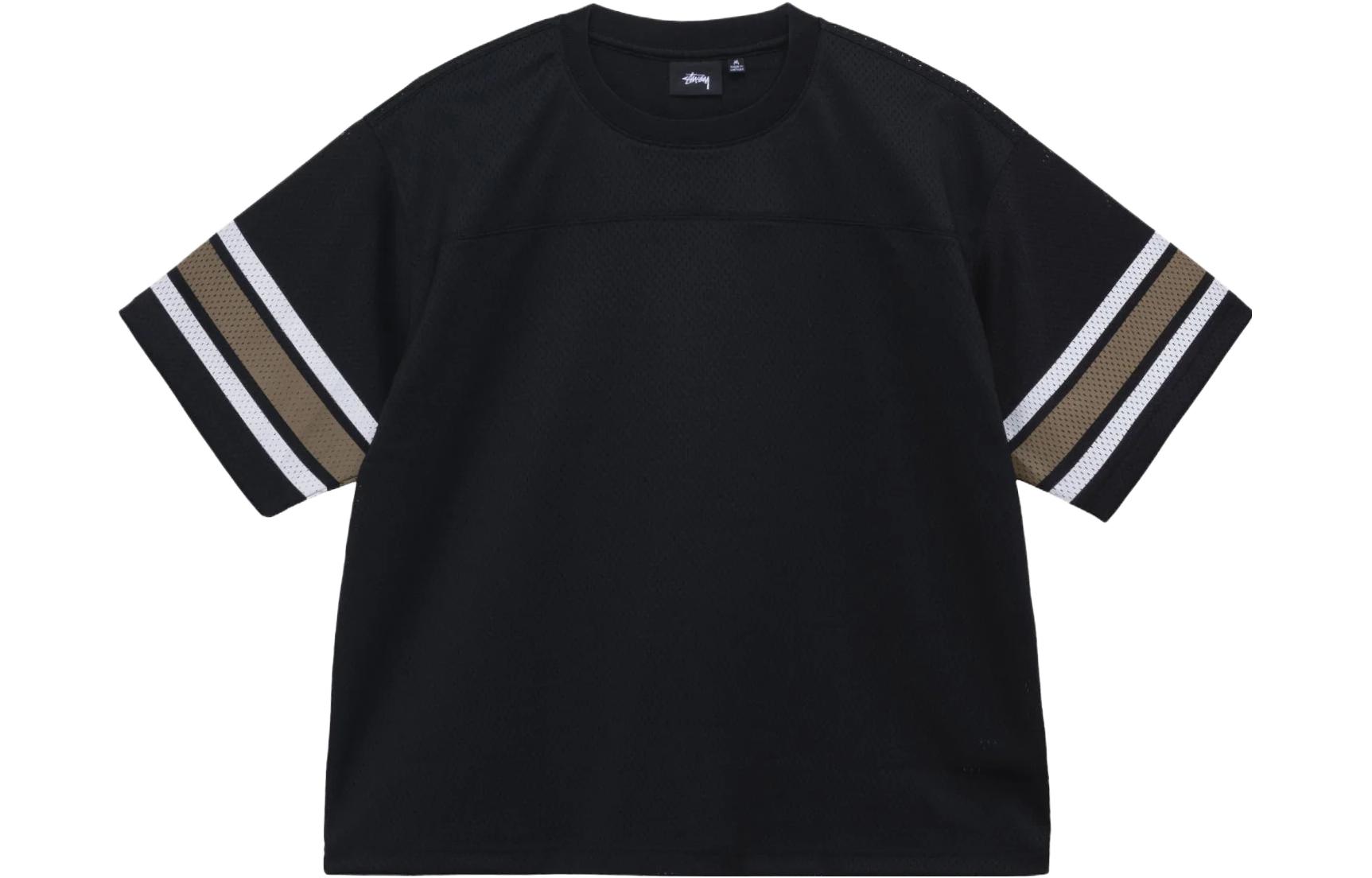 Stüssy Stussy FW23 Surman Mesh Football Jersey Retro Surf Logo Unisex Short Sleeve Tee. 1140332 圖 3