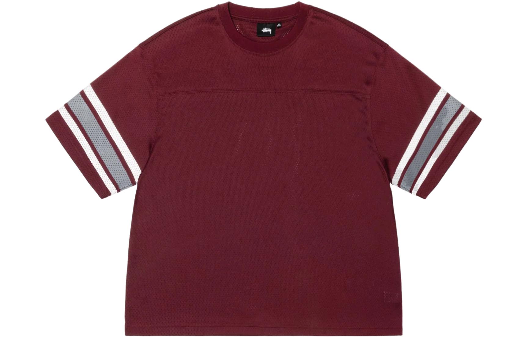 Stüssy Stussy FW23 Surman Mesh Football Jersey Retro Surf Logo Unisex Short Sleeve Tee. 1140332 圖 5