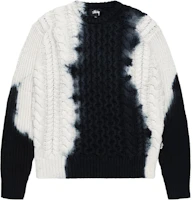 Stüssy Stussy FW23 Tie Dye Fisherman Sweater Unisex Retro Knitwear. 117188 Stüssy Stussy FW23 Tie Dye Fisherman Sweater Unisex Retro Knitwear. 117188