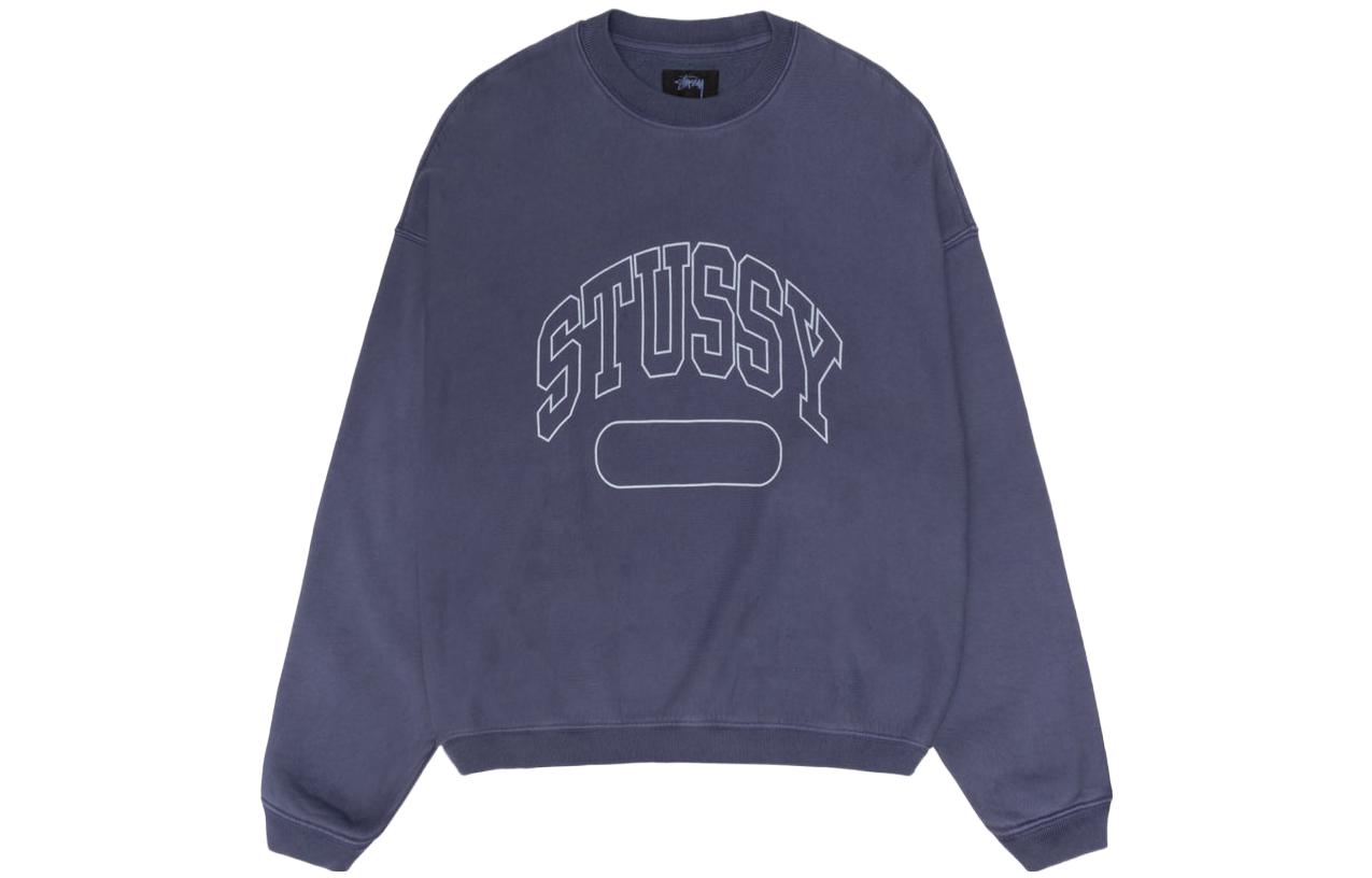 Stüssy Stussy FW23 Varsity Oversized Crewneck Retro Sweatshirt Unisex. 118536-STUSSY