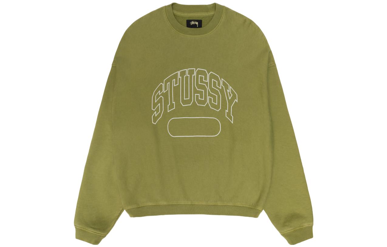 Order Stüssy 2023秋冬复古宽松款学院风圆领卫衣 男女同款. 118536-STUSSY