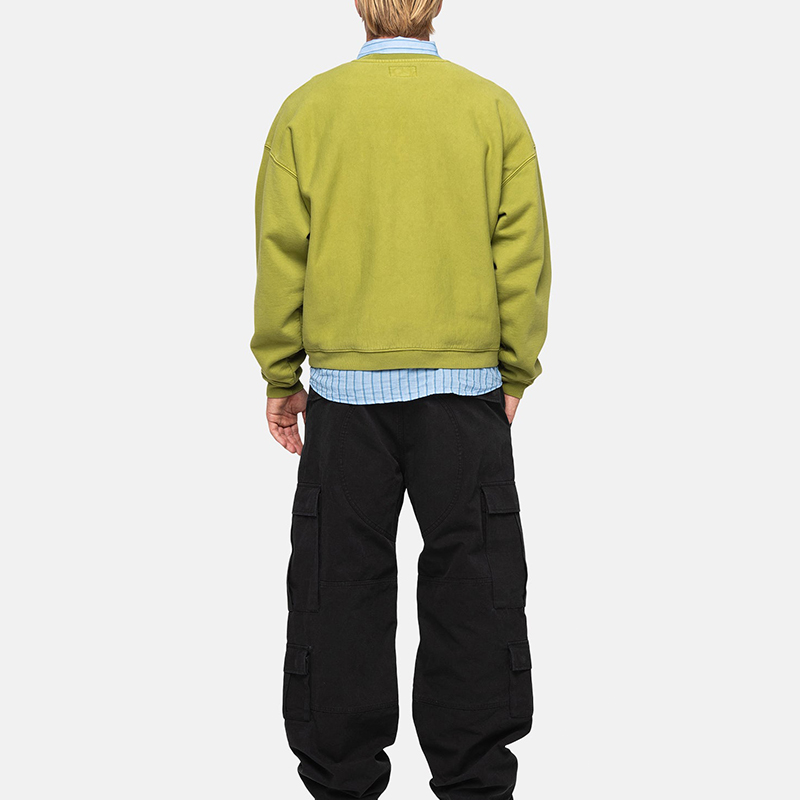 Purchase Stüssy 2023秋冬复古宽松款学院风圆领卫衣 男女同款. 118536-STUSSY