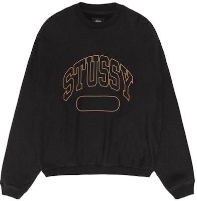 Stüssy 2023秋冬复古宽松款学院风圆领卫衣 男女同款. 118536-STUSSY Sizing Stüssy 2023秋冬复古宽松款学院风圆领卫衣 男女同款. 118536-STUSSY