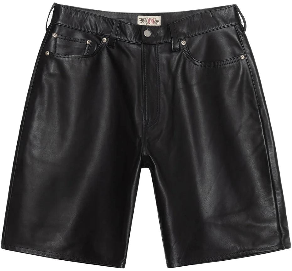 stuessy-stussy-fw-24-big-ol-short-leather-vintage-relaxed-fit-racing-shorts-unisex-112315
