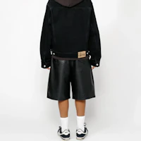 Details for ステューシー FW24 ビッグオール レーシング レザーショーツ ユニセックス ビンテージ風 112315