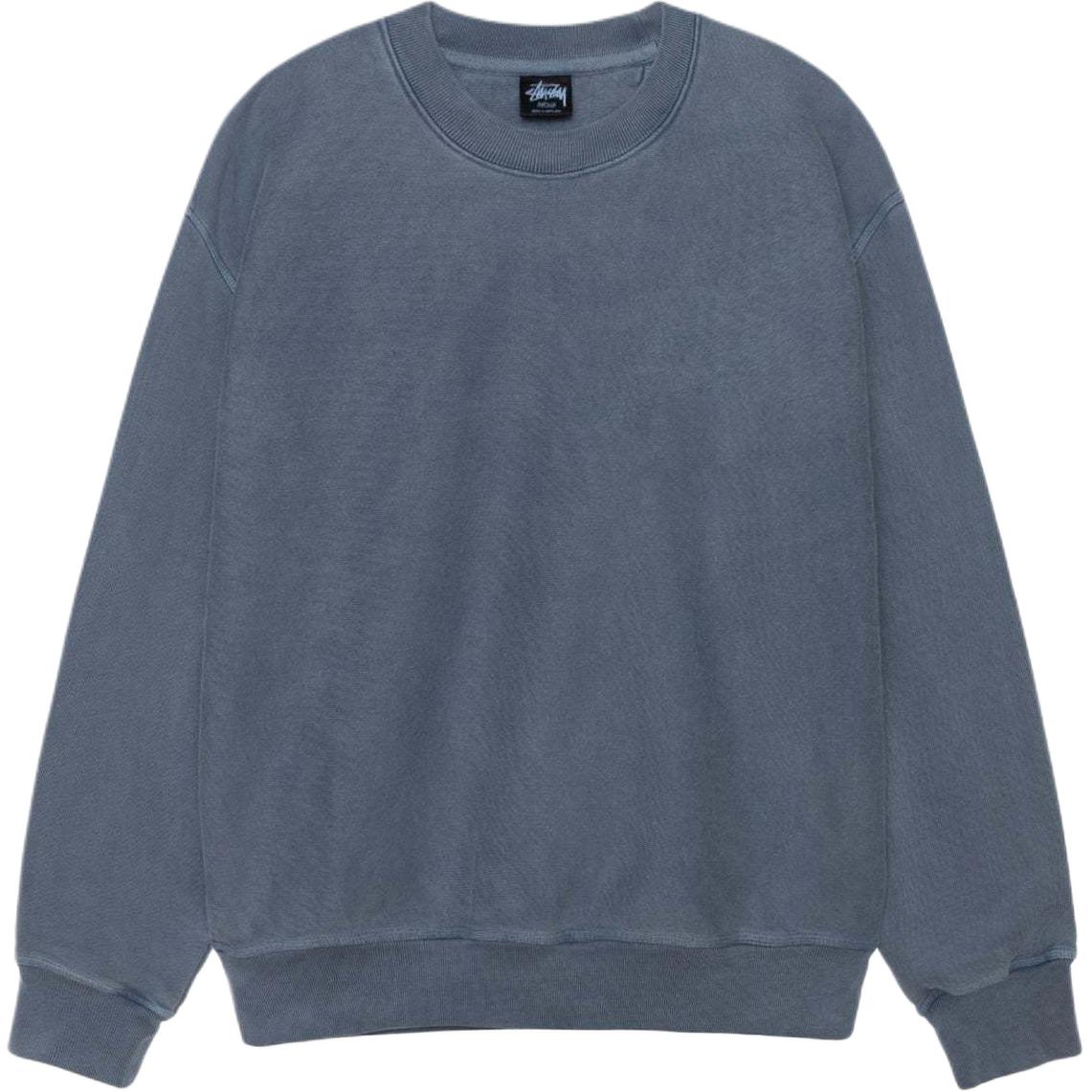 Stüssy Stussy FW24 BUANA Crewneck Pigment Dyed Vintage Logo Sweatshirt Unisex. 1915052t 圖 15