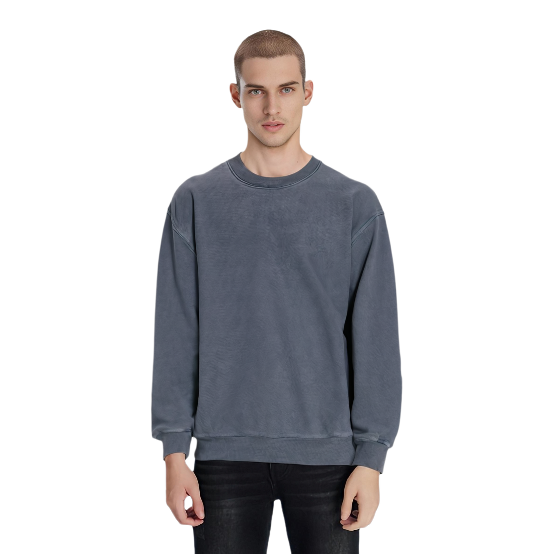 Stüssy Stussy FW24 BUANA Crewneck Pigment Dyed Vintage Logo Sweatshirt Unisex. 1915052t 圖 16