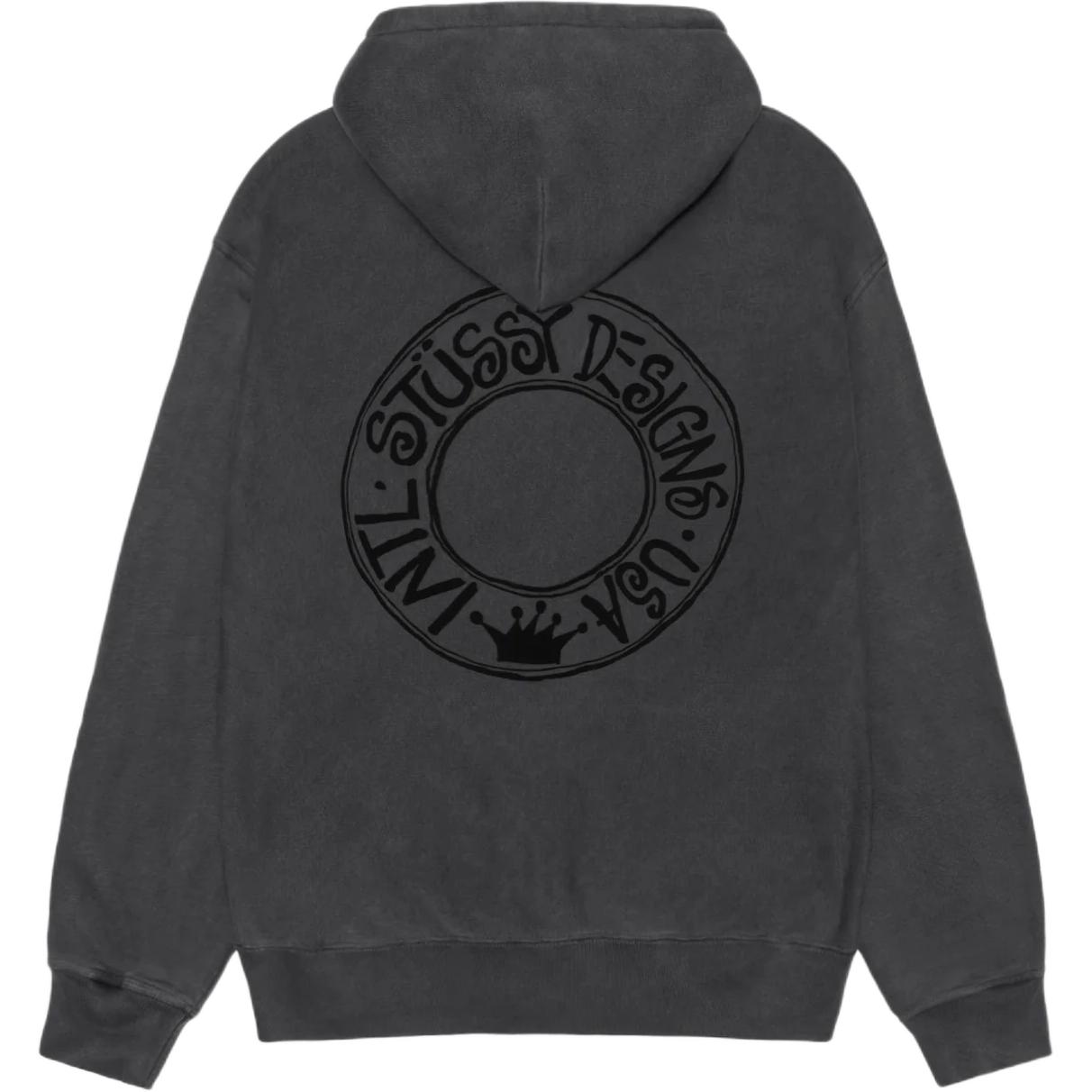 Order Stüssy Stussy FW24 BUANA Zip Hoodie Pigment Dyed Vintage Unisex Fleece Hoodie Lelaki Wanita. 1975052