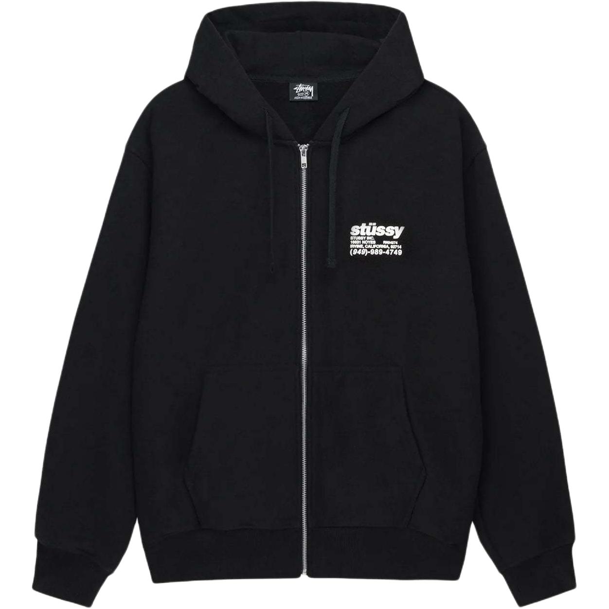 Stüssy Stussy FW24 DNA Zip Hoodie Unisex Vintage Fleece Pullover Casual Sweatshirt. 1975038 圖 9