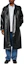 Shop Stüssy Stussy FW24 Double Breasted Leather Trench Coat Black Unisex Retro Style FW. 115800