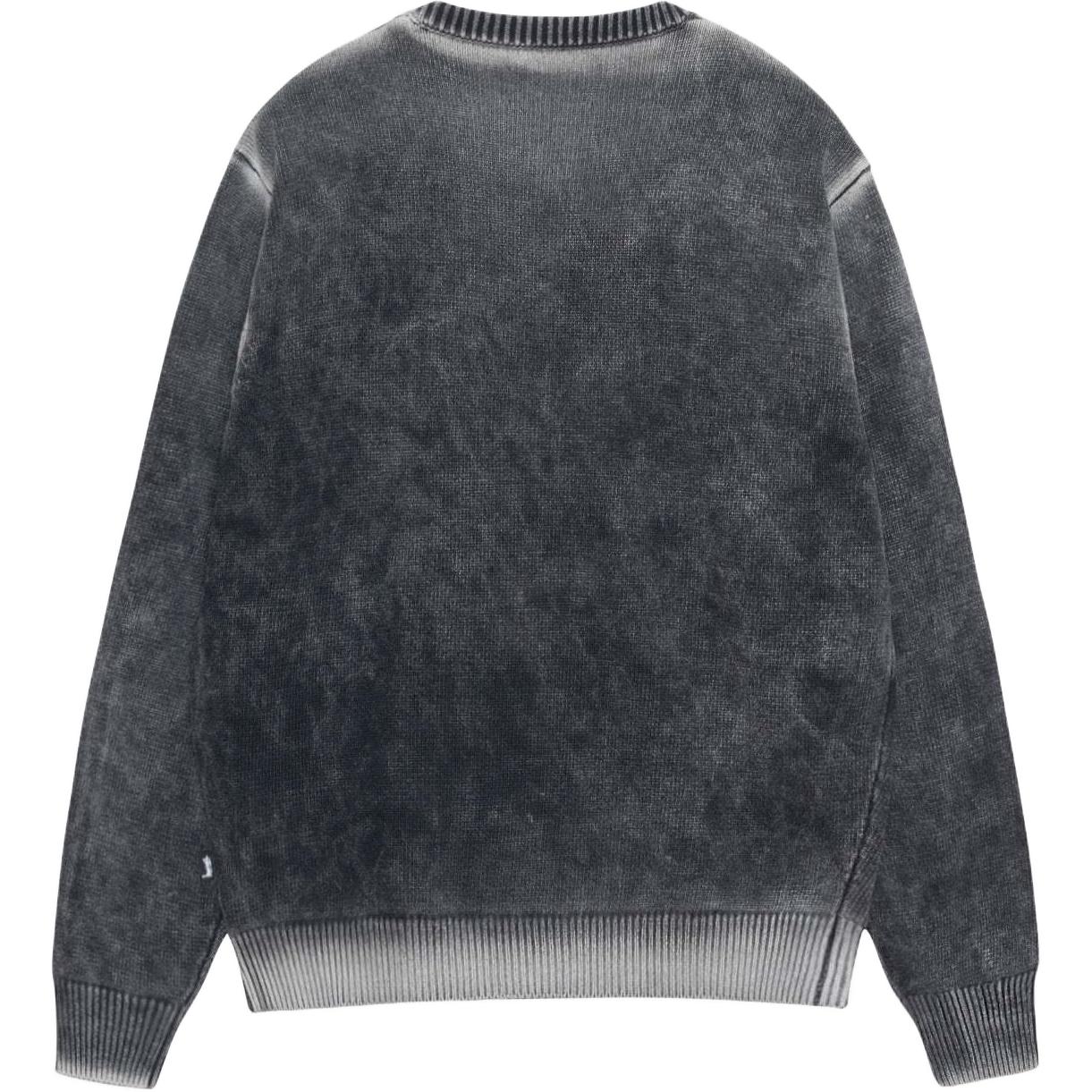 Stüssy Stussy FW24 Faded Cotton Knit Crew Vintage Unisex Sweater. 117239 圖 3