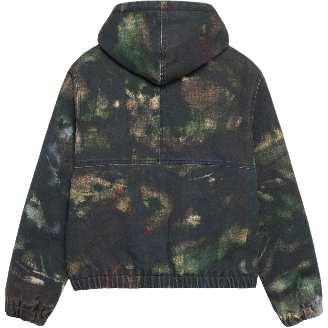 Stüssy Stussy FW24 Holiday Camo Logo Work Jacket - Unisex Vintage Hoodie Style. 115798p 圖 3