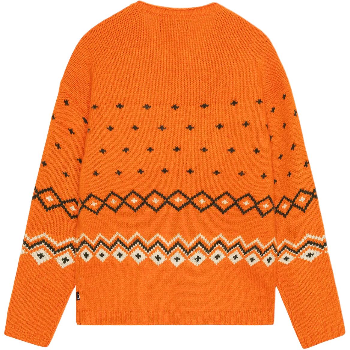 Stüssy Stussy FW24 Holiday Roll Neck Fairisle Sweater Retro Knit Unisex Jumper. 117251 圖 3
