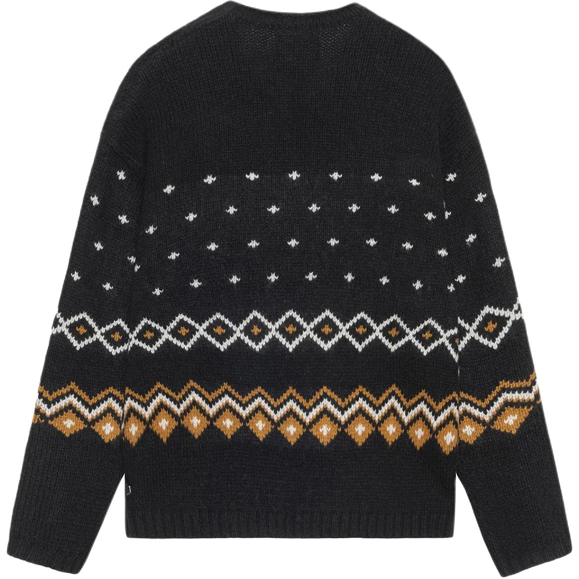 Stüssy Stussy FW24 Holiday Roll Neck Fairisle Sweater Retro Knit Unisex Jumper. 117251 圖 5