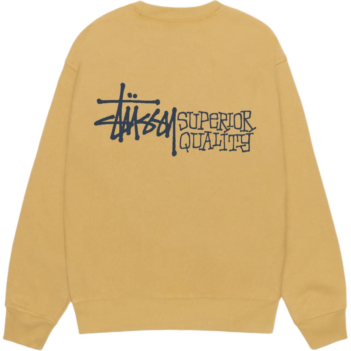 Stüssy Stussy FW24 Holiday Superior Quality Crew Logo Print Fleece Retro Sweatshirt Unisex. 1915058 圖 6