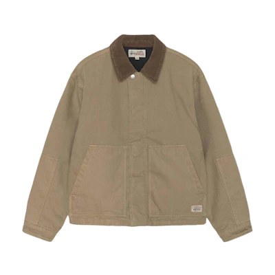 Stüssy Stussy FW24 Holiday Workgear Jacket Retro Unisex with Logo Tag & Hidden Zipper. 115785