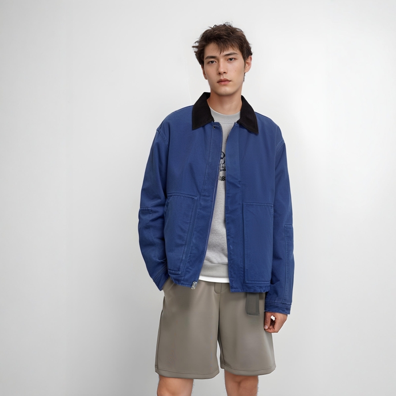 Stüssy Stussy FW24 Holiday Workgear Jacket Retro Unisex with Logo Tag & Hidden Zipper. 115785 圖 13