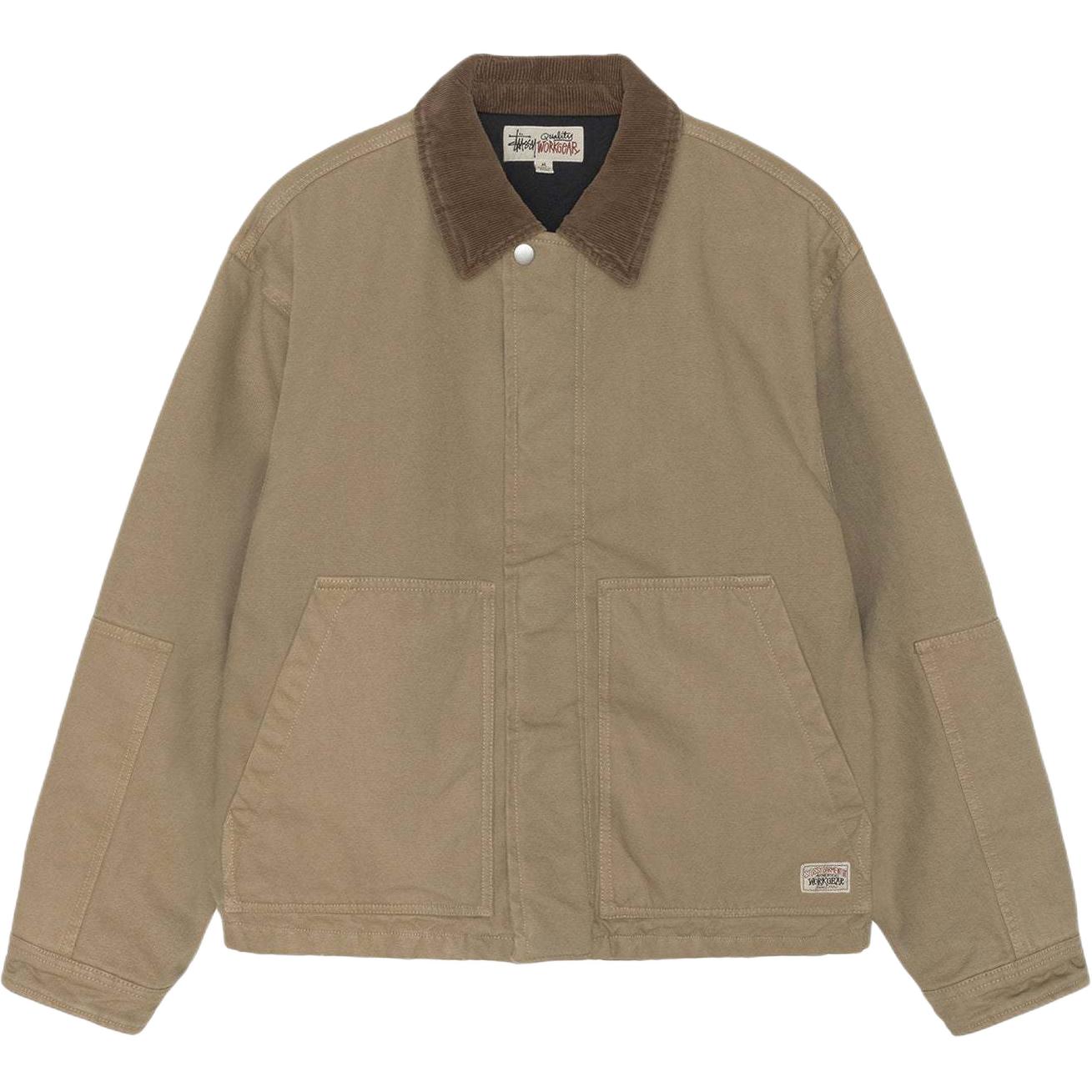 Stüssy Stussy FW24 Holiday Workgear Jacket Retro Unisex with Logo Tag & Hidden Zipper. 115785 圖 2