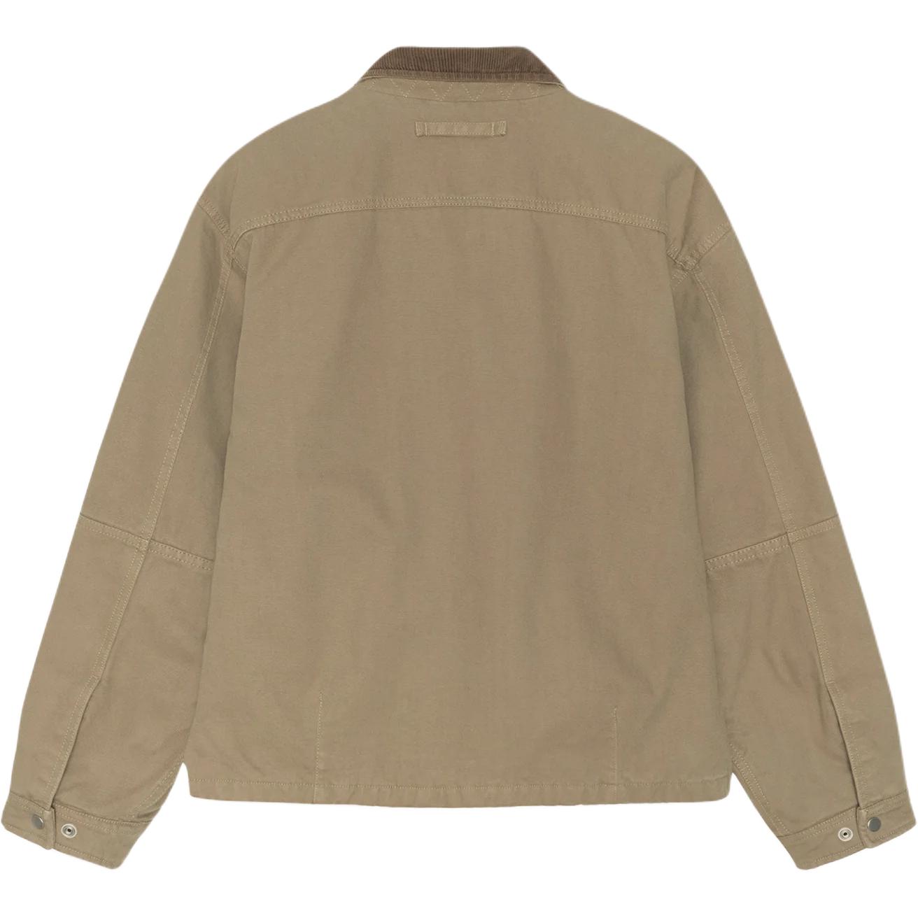 Stüssy Stussy FW24 Holiday Workgear Jacket Retro Unisex with Logo Tag & Hidden Zipper. 115785 圖 3