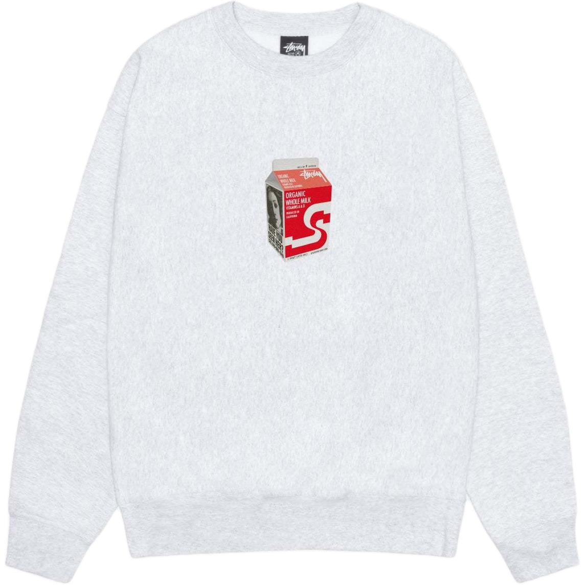 Stüssy Stussy FW24 Milk Crew Vintage Sweatshirt Unisex Pullover Autumn Collection. 1915036 圖 2