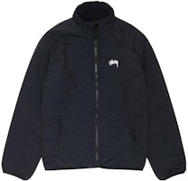 Stüssy Stussy FW24 Sherpa Reversible Jacket Zip-Up Retro Unisex Outerwear. 118529 Stüssy Stussy FW24 Sherpa Reversible Jacket Zip-Up Retro Unisex Outerwear. 118529