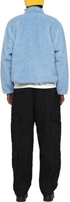Stüssy Stussy FW24 Sherpa Reversible Jacket Zip-Up Retro Unisex Outerwear. 118529 15