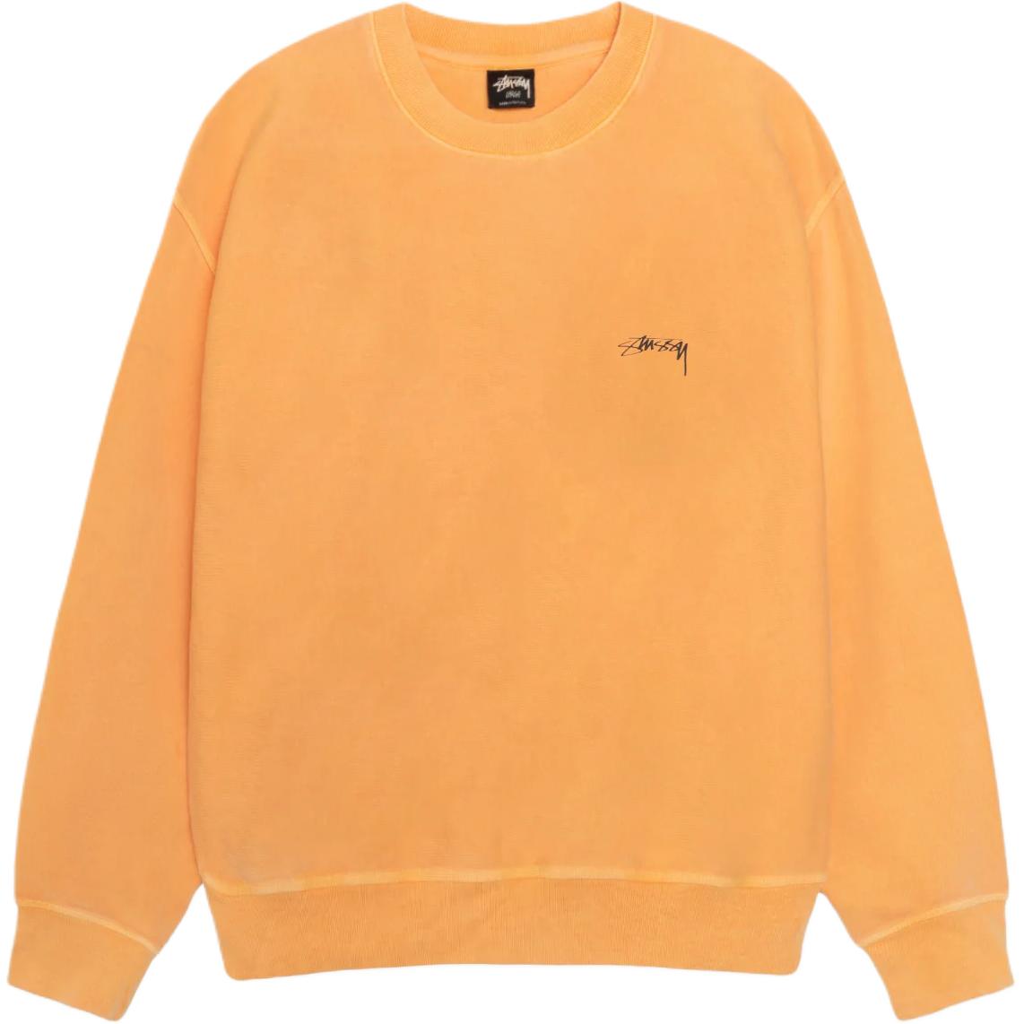 Stüssy Stussy FW24 Smooth Stock Pigment Dyed Vintage Logo Crewneck Sweatshirt Unisex. 1915021 圖 14