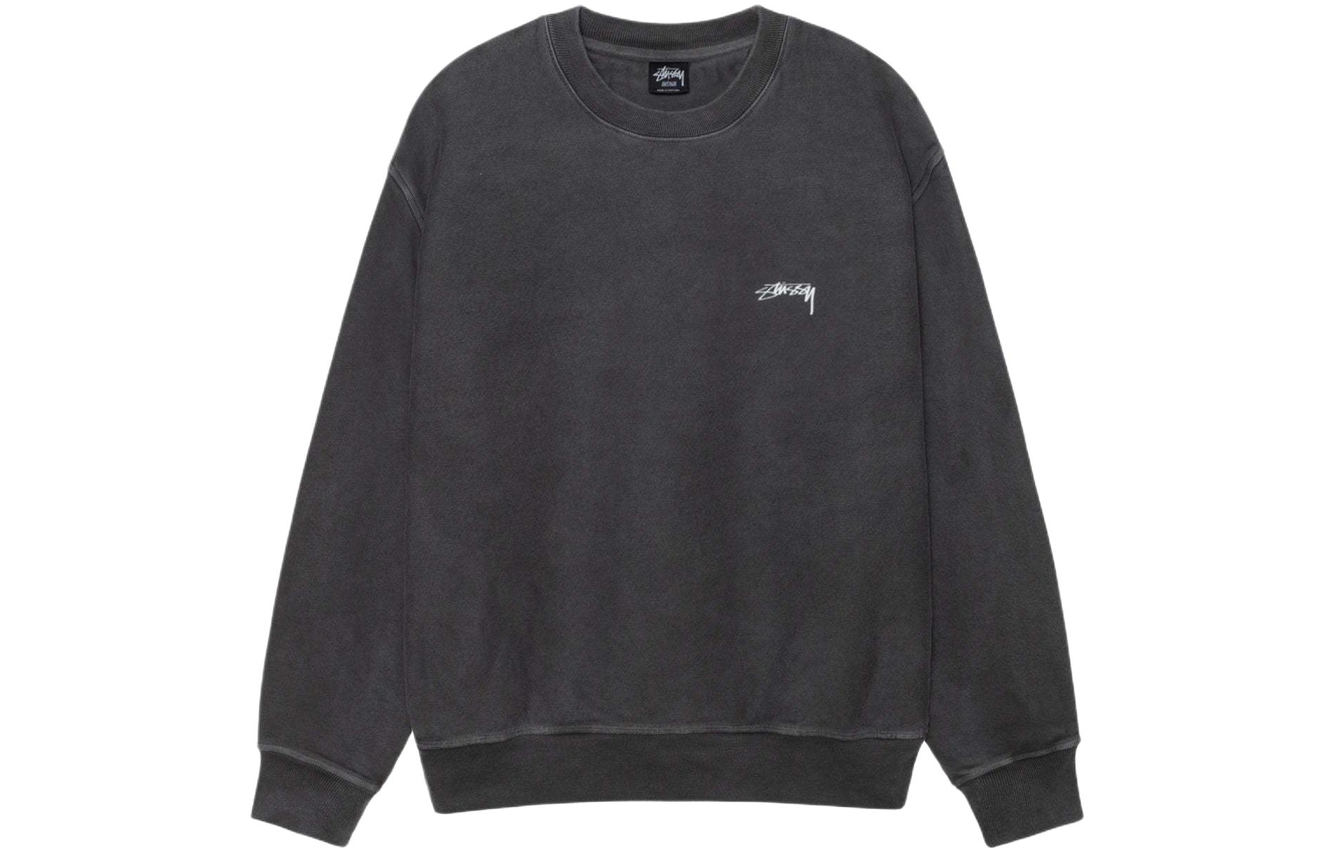 Stüssy Stussy FW24 Smooth Stock Pigment Dyed Vintage Logo Crewneck Sweatshirt Unisex. 1915021 圖 2