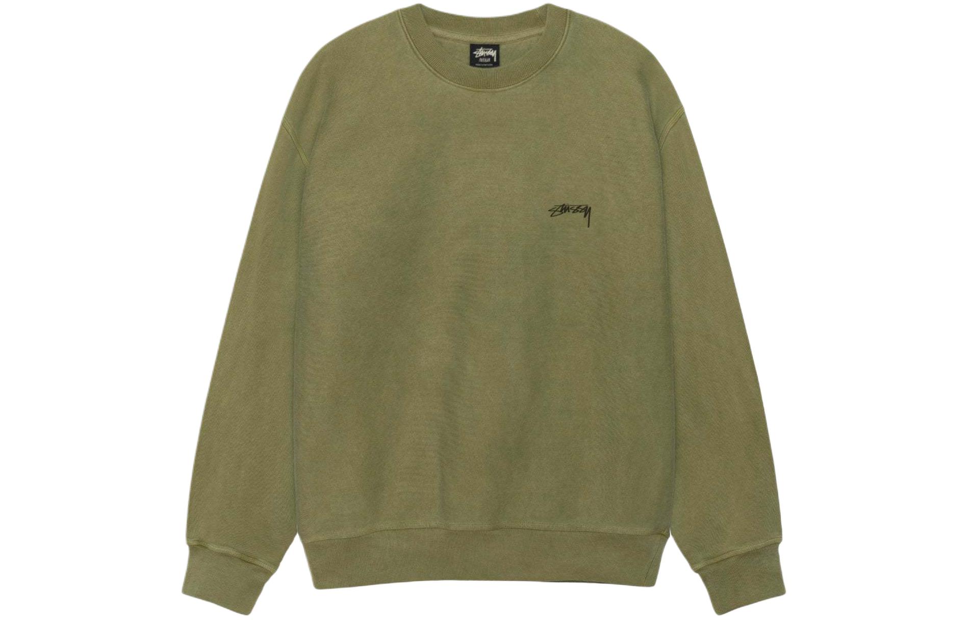 Stüssy Stussy FW24 Smooth Stock Pigment Dyed Vintage Logo Crewneck Sweatshirt Unisex. 1915021 圖 10