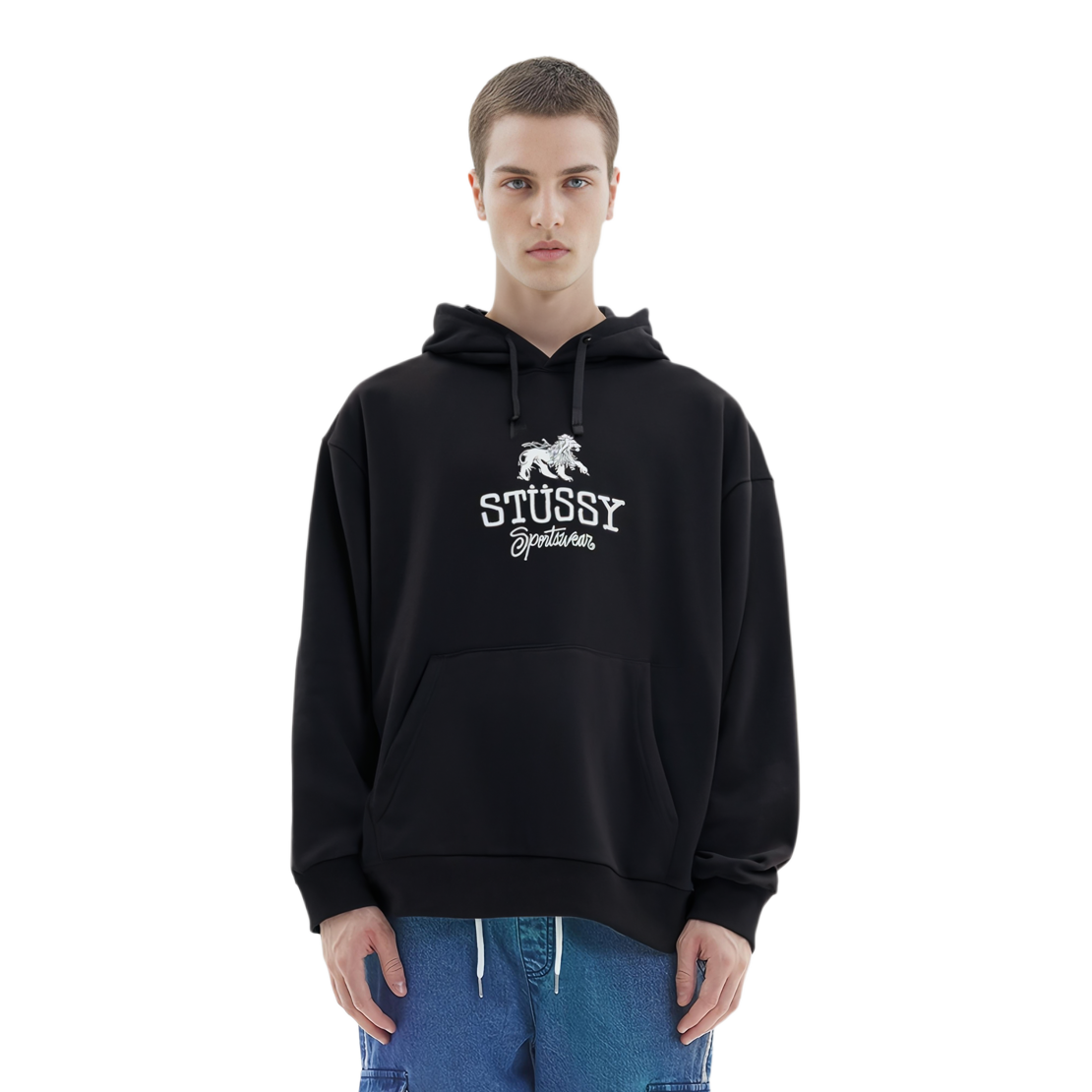 Stüssy Stussy FW24 Sportswear Hoodie Vintage Logo Print Unisex Pullover Sweatshirt. 1925034 圖 4